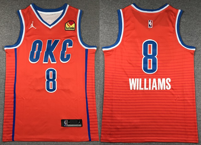 Oklahoma City Thunder Jerseys 16